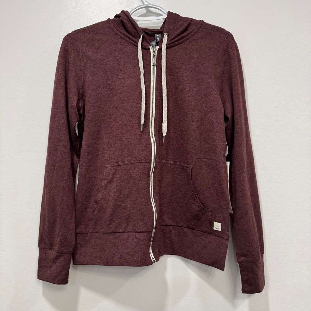 Vuori Maroon Hoodie Sweatshirt